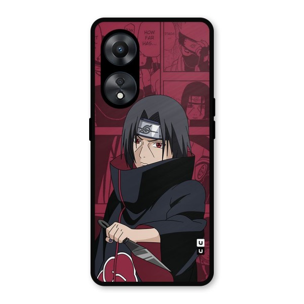 Mang Itachi Metal Back Case for Oppo A78