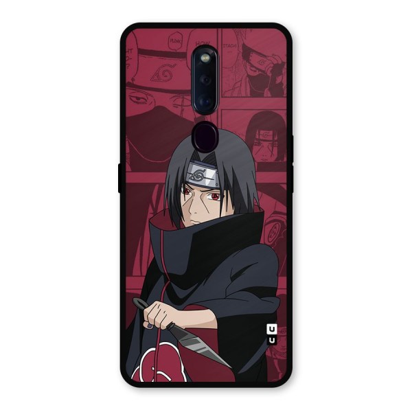 Mang Itachi Metal Back Case for Oppo F11 Pro