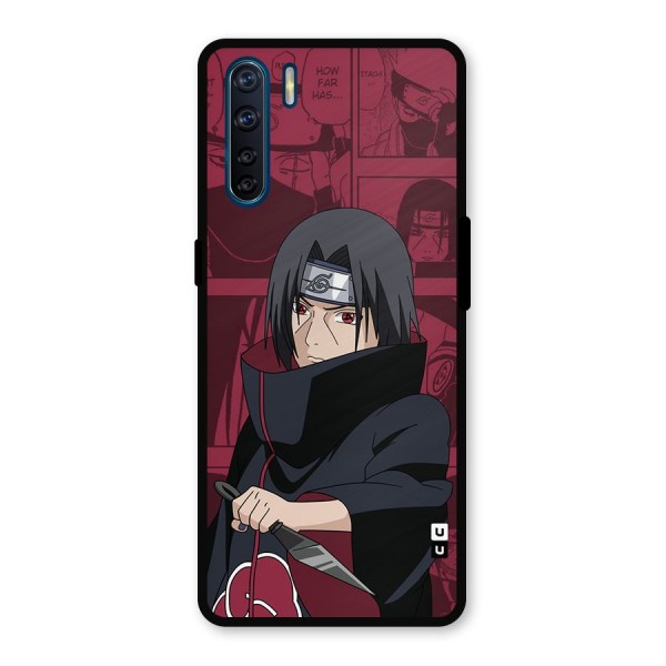 Mang Itachi Metal Back Case for Oppo F15