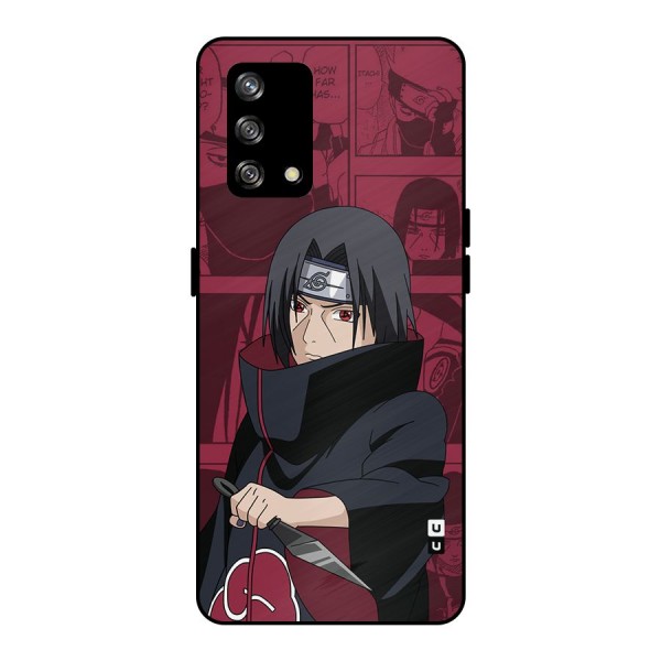 Mang Itachi Metal Back Case for Oppo F19