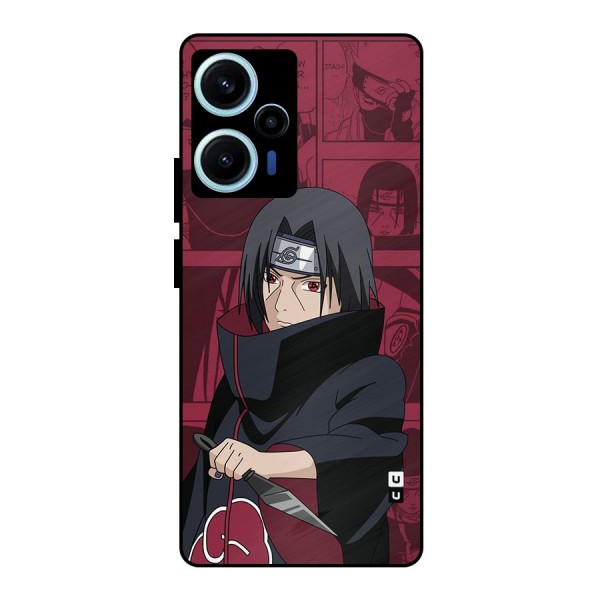 Mang Itachi Metal Back Case for Poco F5