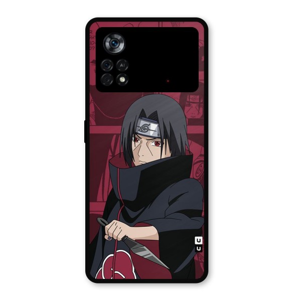 Mang Itachi Metal Back Case for Poco X4 Pro 5G