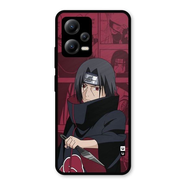 Mang Itachi Metal Back Case for Poco X5