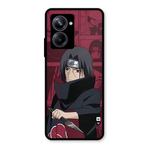 Mang Itachi Metal Back Case for Realme 10 Pro