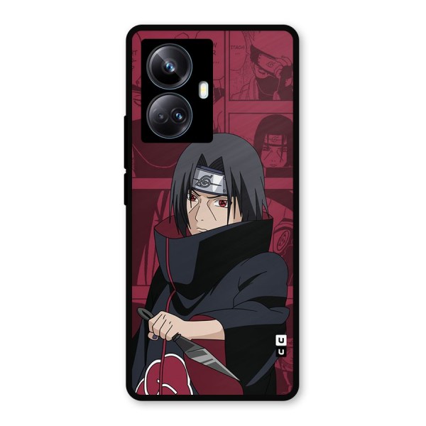 Mang Itachi Metal Back Case for Realme 10 Pro Plus