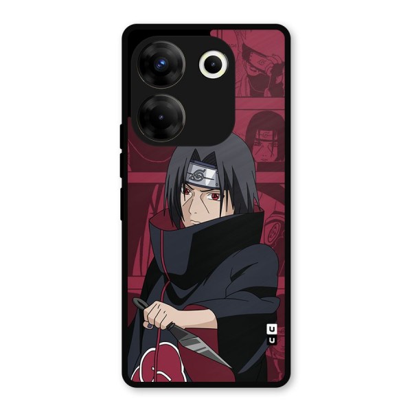 Mang Itachi Metal Back Case for Tecno Camon 20 Pro