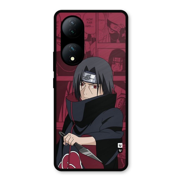 Mang Itachi Metal Back Case for Vivo T2