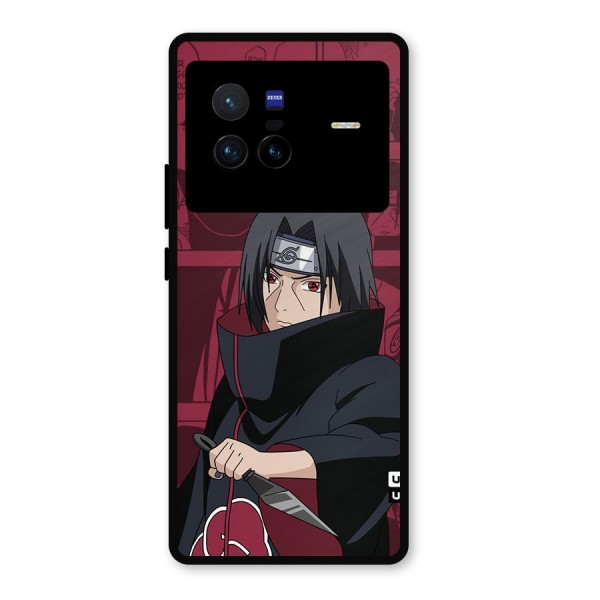 Mang Itachi Metal Back Case for Vivo X80