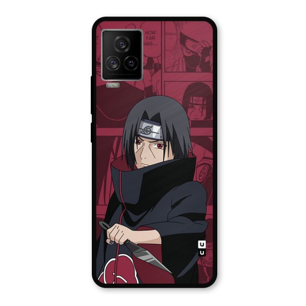 Mang Itachi Metal Back Case for iQOO 7 Legend 5G