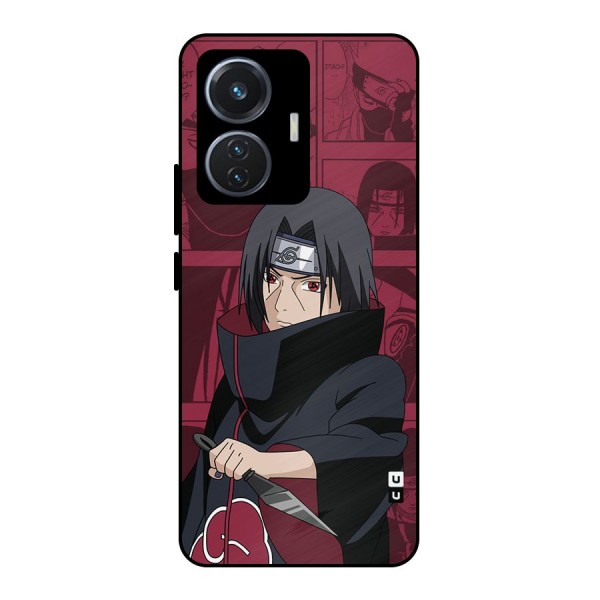 Mang Itachi Metal Back Case for iQOO Z6 44W