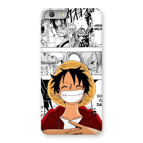 Manga Style Luffy Back Case for Canvas Knight 2