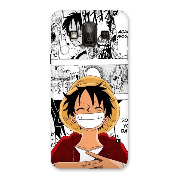 Manga Style Luffy Back Case for Galaxy J7 Duo