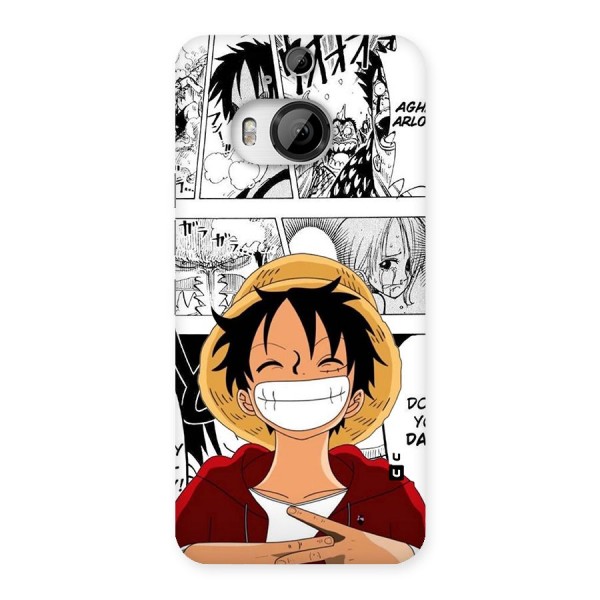 Manga Style Luffy Back Case for HTC One M9 Plus