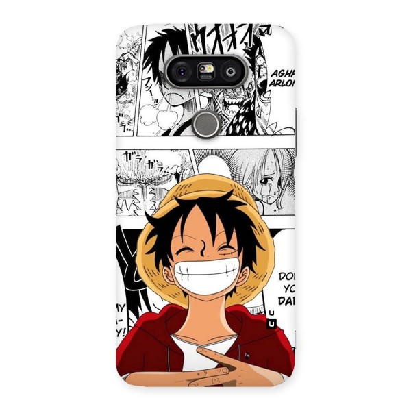 Manga Style Luffy Back Case for LG G5