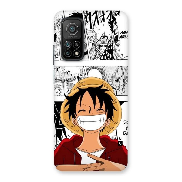 Manga Style Luffy Back Case for Mi 10T Pro 5G