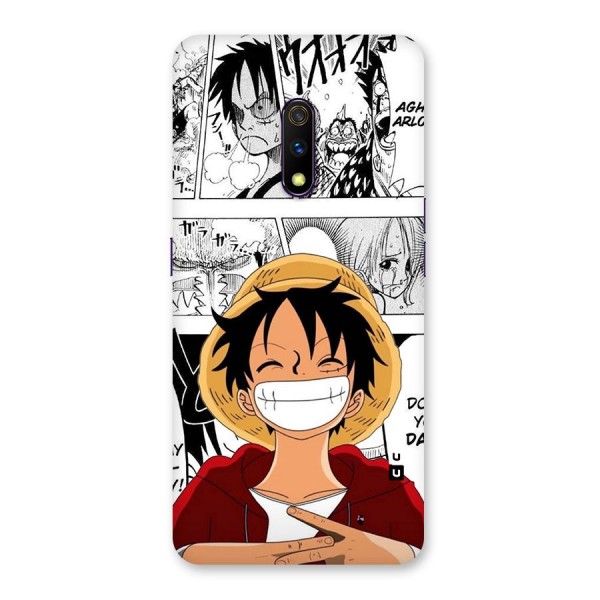 Manga Style Luffy Back Case for Realme X