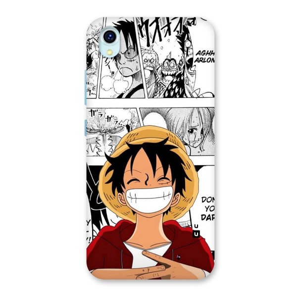 Manga Style Luffy Back Case for Vivo Y1s