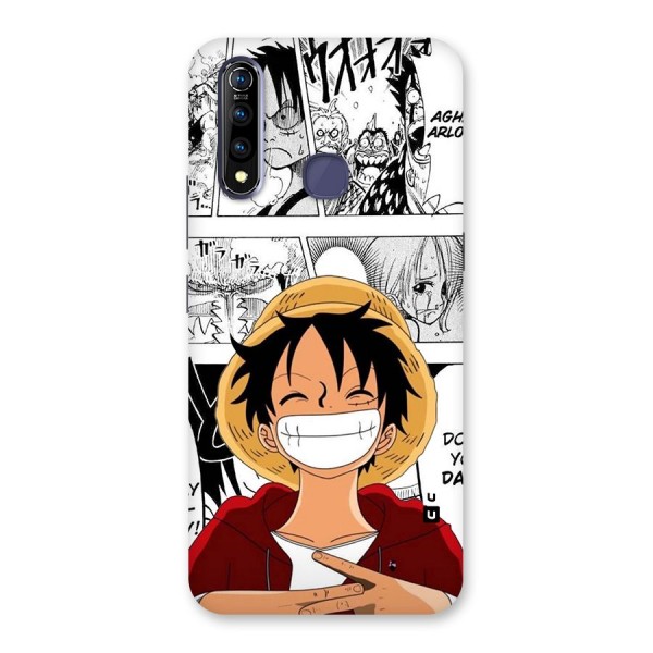 Manga Style Luffy Back Case for Vivo Z1 Pro