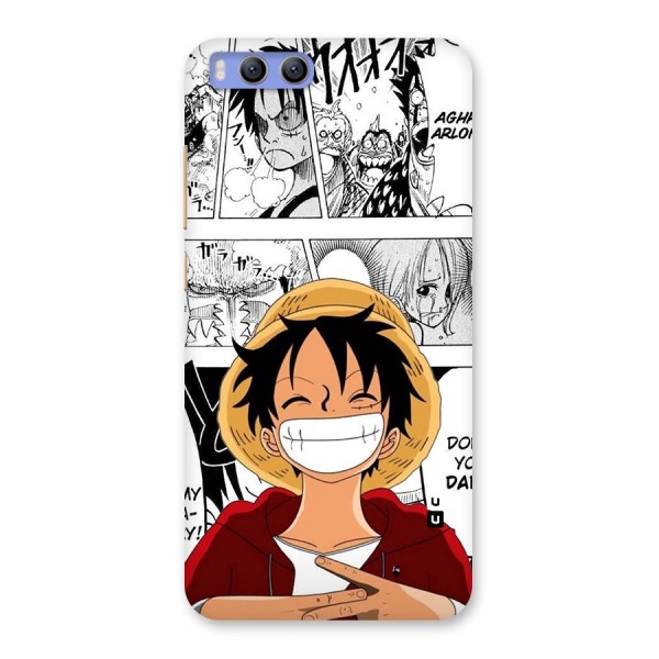 Manga Style Luffy Back Case for Xiaomi Mi 6