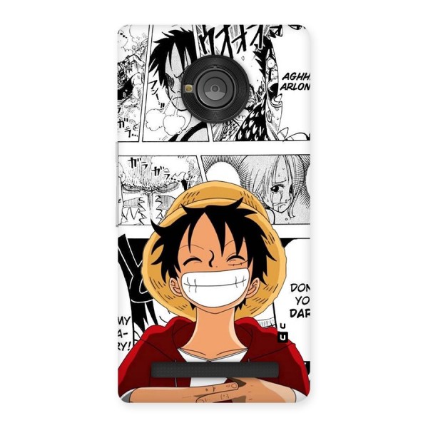 Manga Style Luffy Back Case for Yuphoria