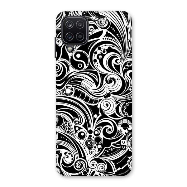 Maori Art Design Abstract Back Case for Galaxy A12