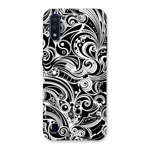 Maori Art Design Abstract Back Case for Galaxy M01