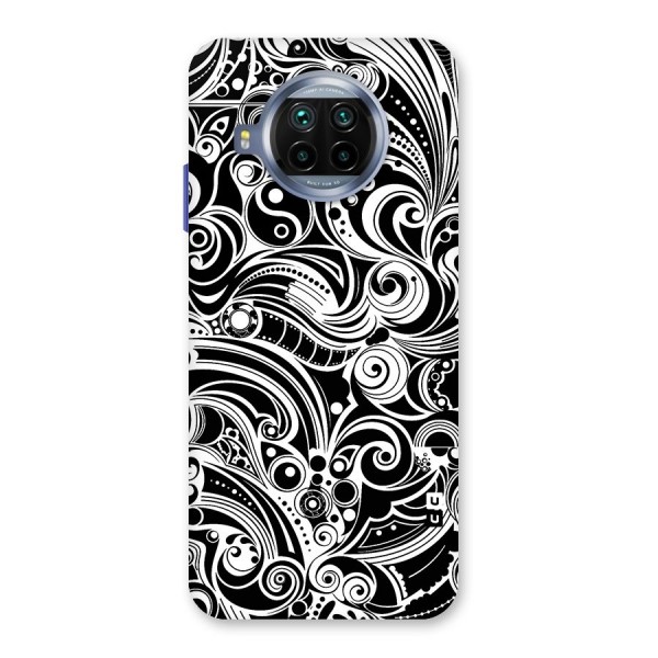 Maori Art Design Abstract Glass Back Case for Mi 10i