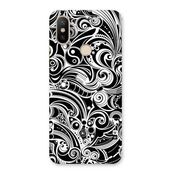 Maori Art Design Abstract Back Case for Mi A2