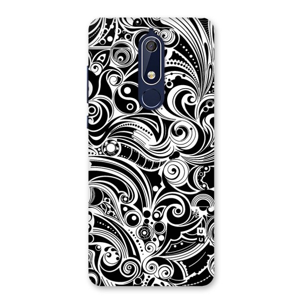 Maori Art Design Abstract Back Case for Nokia 5.1