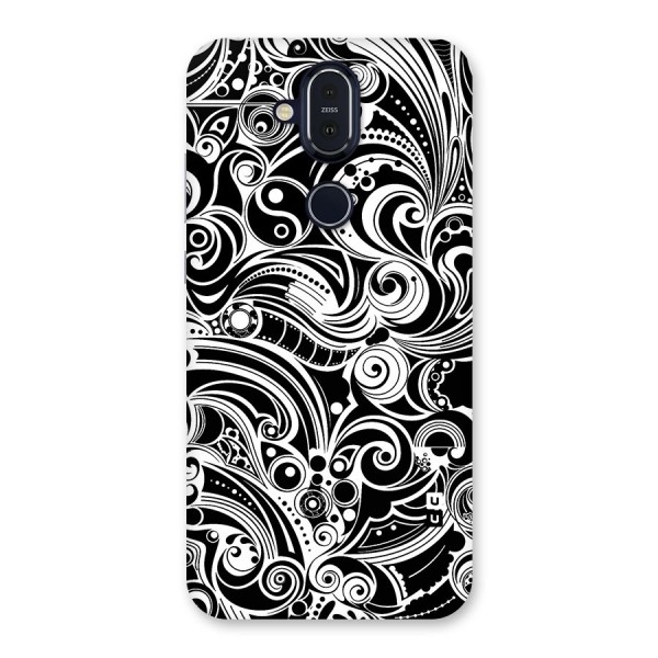 Maori Art Design Abstract Back Case for Nokia 8.1