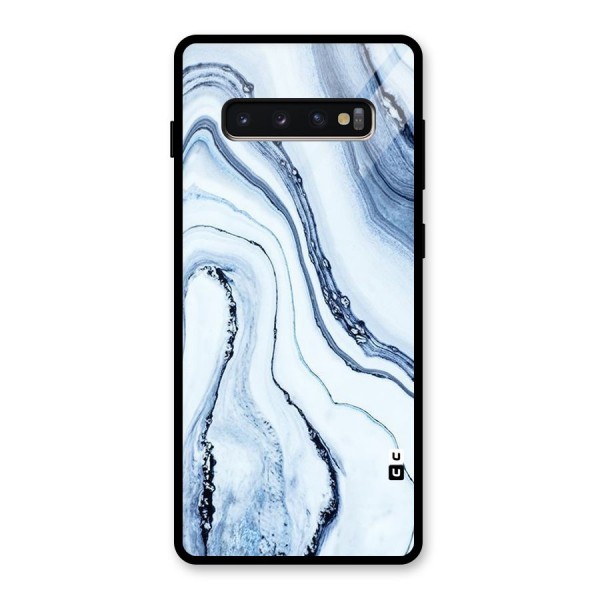 Marble Awesome Glass Back Case for Galaxy S10 Plus