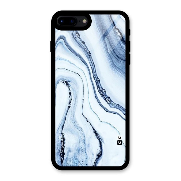 Marble Awesome Glass Back Case for iPhone 8 Plus