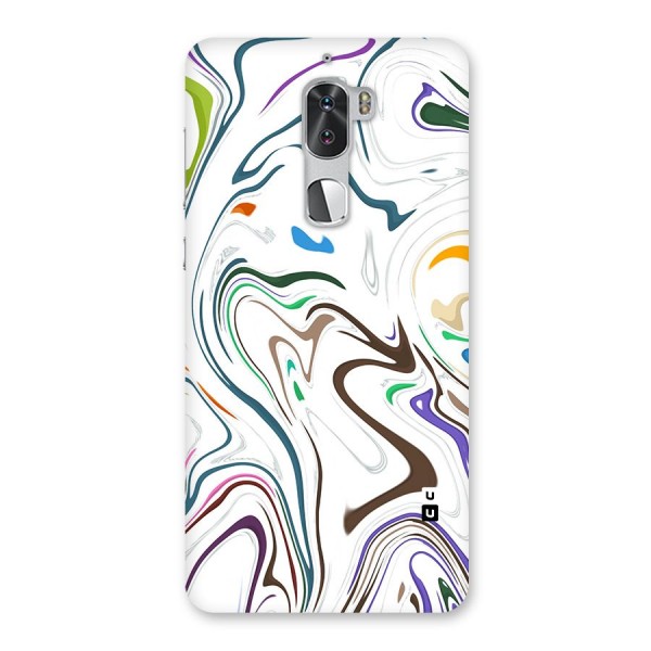 Marbled Printed Art Back Case for Coolpad Cool 1
