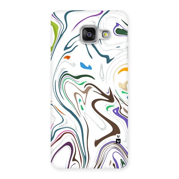 Marbled Printed Art Back Case for Galaxy A3 2016