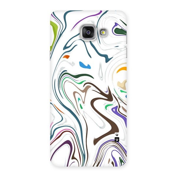 Marbled Printed Art Back Case for Galaxy A7 2016