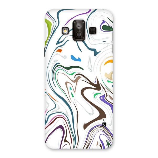 Marbled Printed Art Back Case for Galaxy J7 Duo