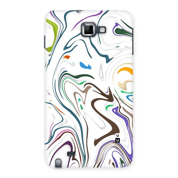 Marbled Printed Art Back Case for Galaxy Note