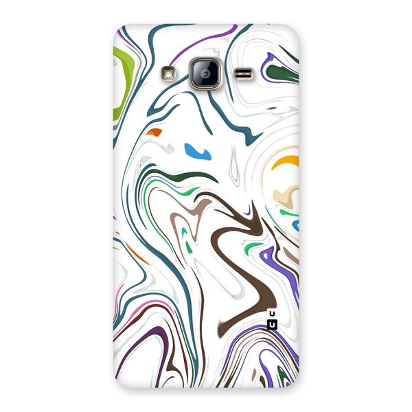 Marbled Printed Art Back Case for Galaxy On5