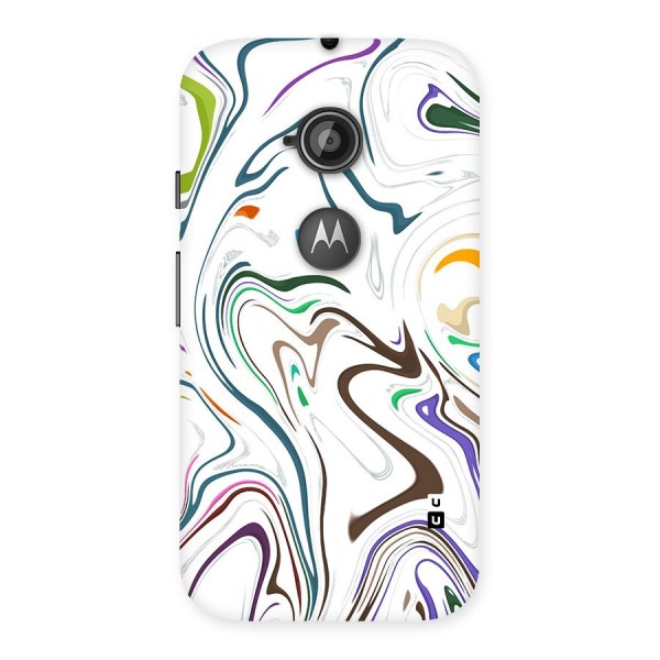 Marbled Printed Art Back Case for Moto E 2nd Gen