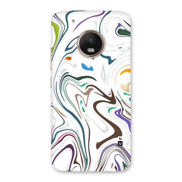 Marbled Printed Art Back Case for Moto G5 Plus