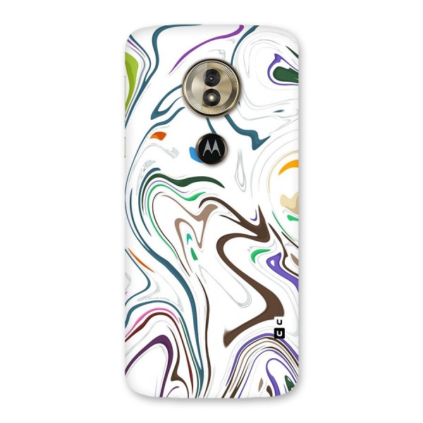 Marbled Printed Art Back Case for Moto G6 Play