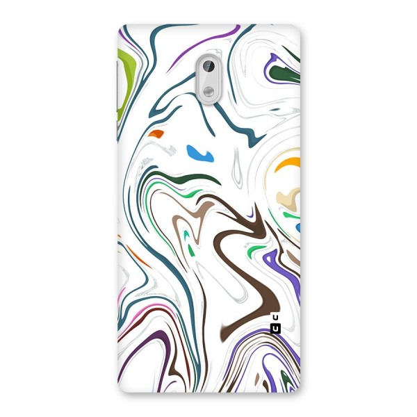 Marbled Printed Art Back Case for Nokia 3