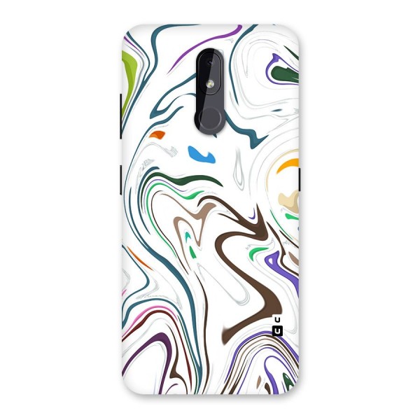 Marbled Printed Art Back Case for Nokia 3.2