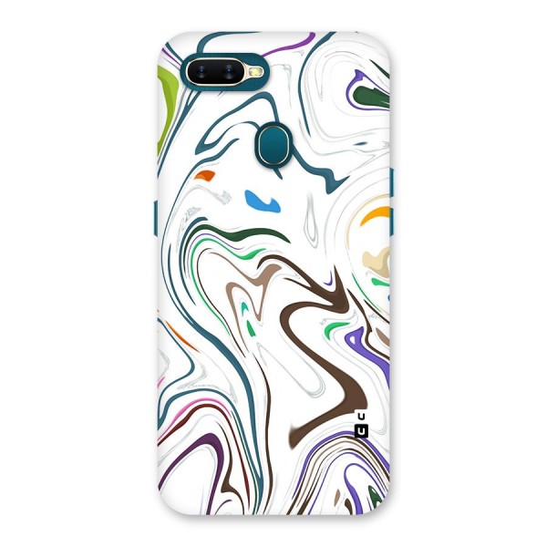 Marbled Printed Art Back Case for Oppo A11k