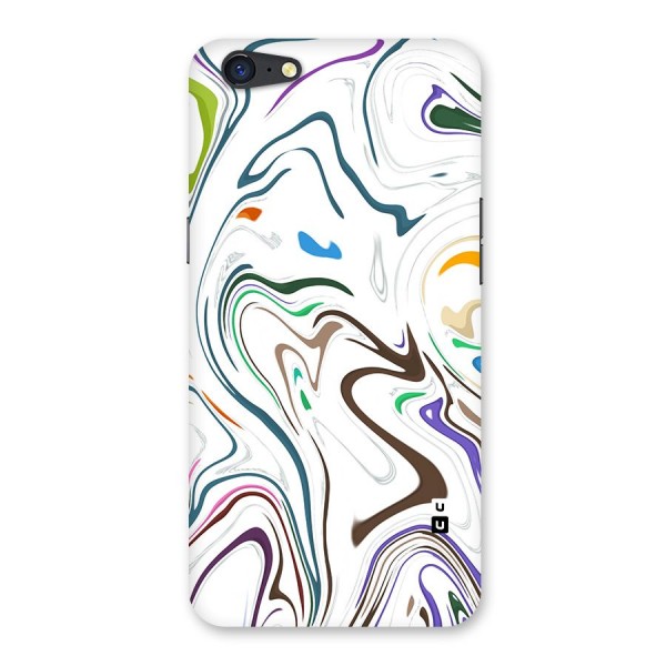 Marbled Printed Art Back Case for Oppo A71