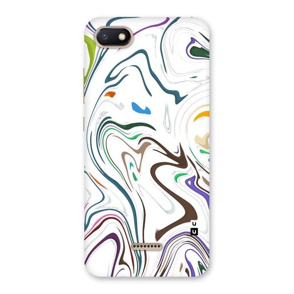 Marbled Printed Art Back Case for Redmi 6A