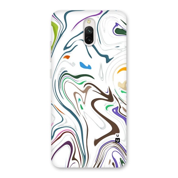 Marbled Printed Art Back Case for Redmi 8A Dual