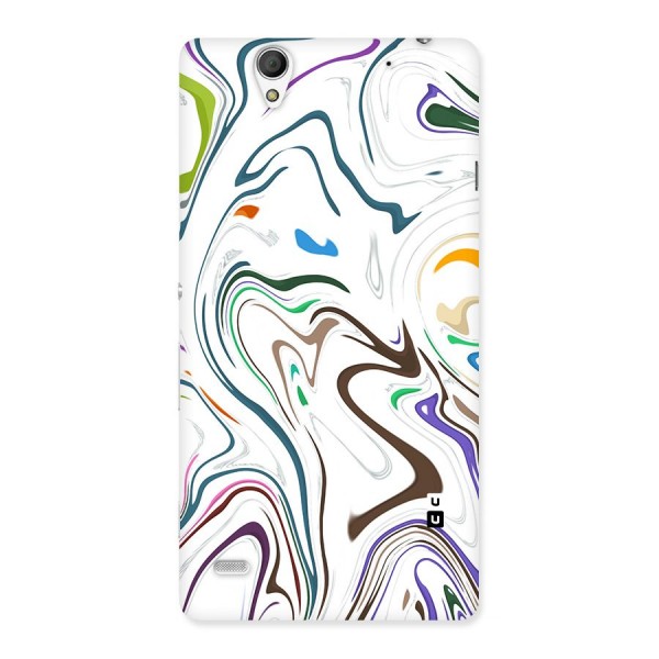 Marbled Printed Art Back Case for Sony Xperia C4