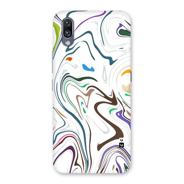 Marbled Printed Art Back Case for Vivo NEX