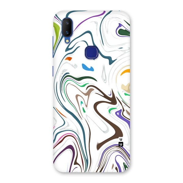 Marbled Printed Art Back Case for Vivo V11